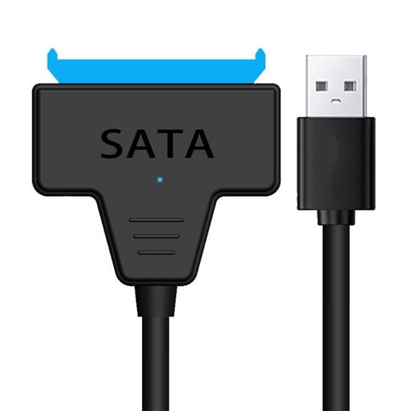 UOYOTT HOT USB 3.0 to SATA 2.5" 22Pin Hard Drive HDD SSD Adapter Converter Cable