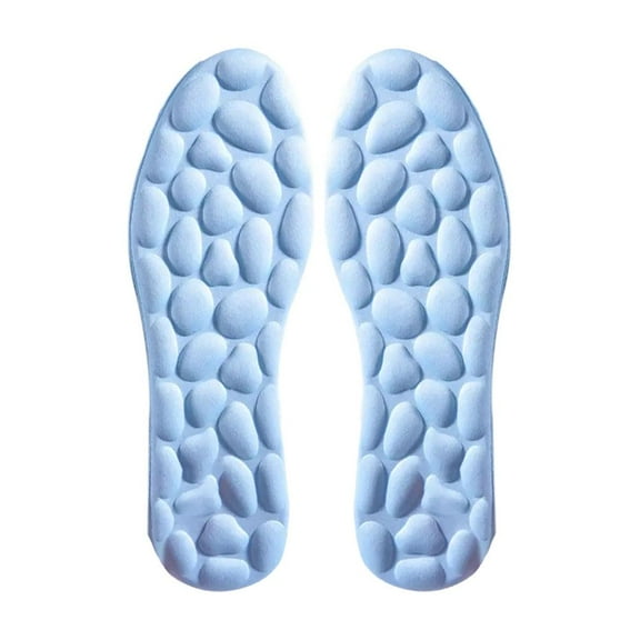 UOYOTT High Arch Support EVA Insoles for Supination Correction with Massage Dots and Sweat Absorption