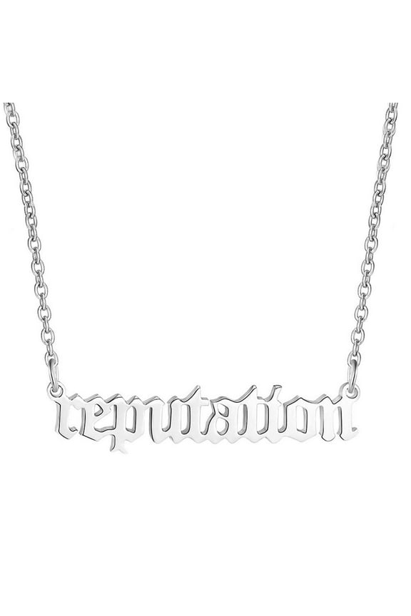 Inspired Necklace Lover Reputation 1989 Fearless Red Now Speak T For Women Nice
