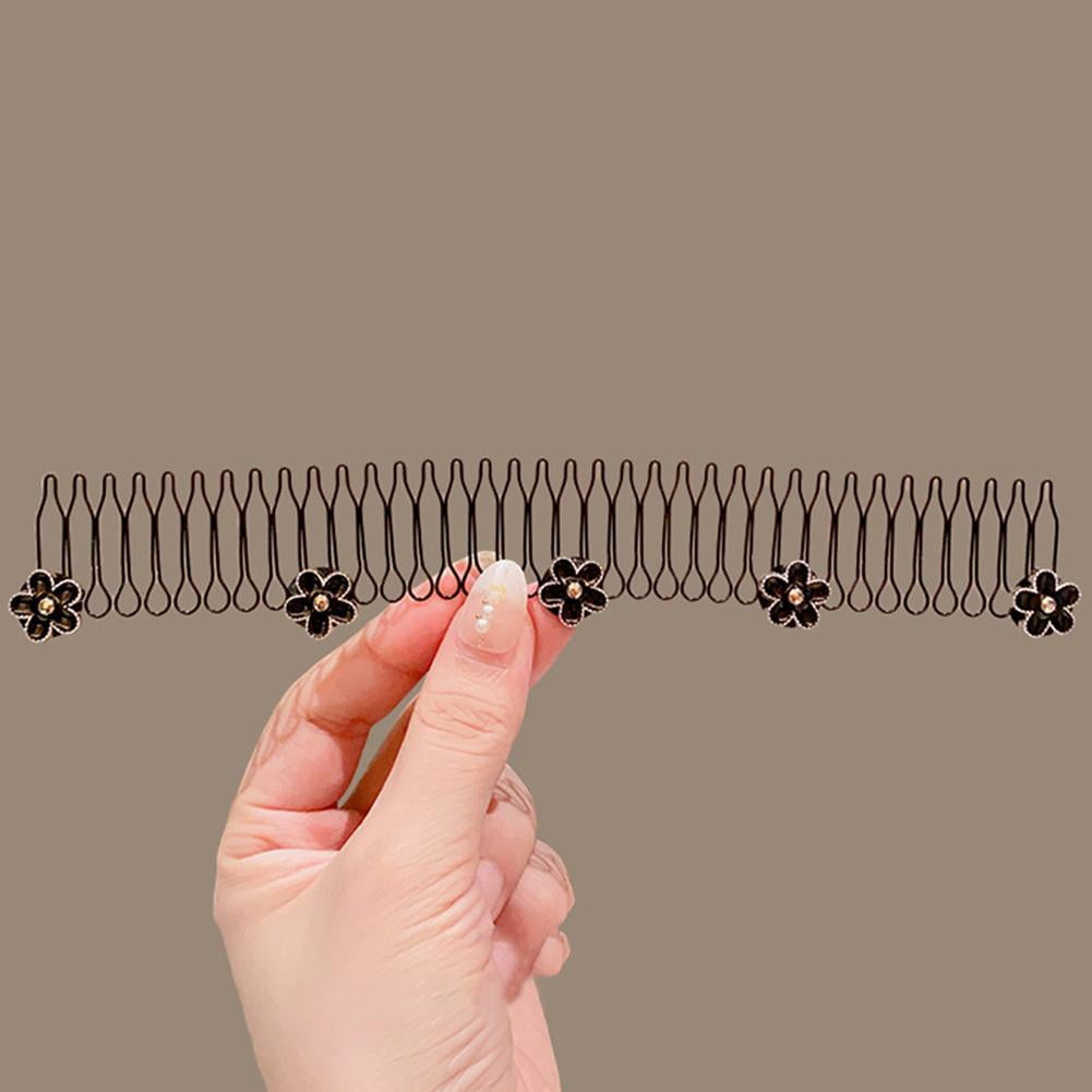 UOYOTT Invisible Bangs Fixed Insert Comb Forehead Back Of Tool Hair DIY ...