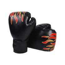 UOYOTT Professional PU Boxing Gloves Set For Adults And Kids With Adjustable Wrist Support For Training Sparring MMA And Fitness