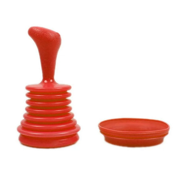 UOYOTT Toilet Sink Drain Bath Plunger Heavy Duty Rubber Unblocker Bathroom Kitchen F4