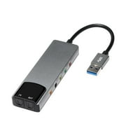Clearance! USB Sound Card 7.1 5.1 Channel External Audio Card SPDIF Optical for PC Compute D8T7
