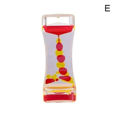 UOYOTT Visual Sensory toy Liquid Bubble Motion Drop Timers Style Colourful Fidget Toy N1D1