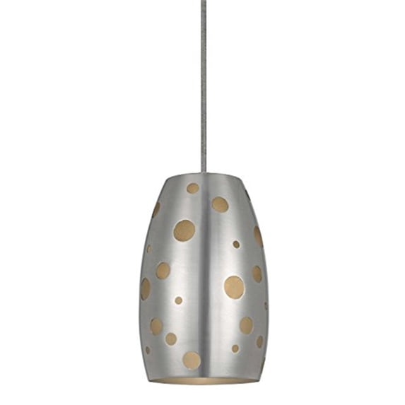 Uni Pack 6 - Light Brushed Steel / Silver Pendant Light