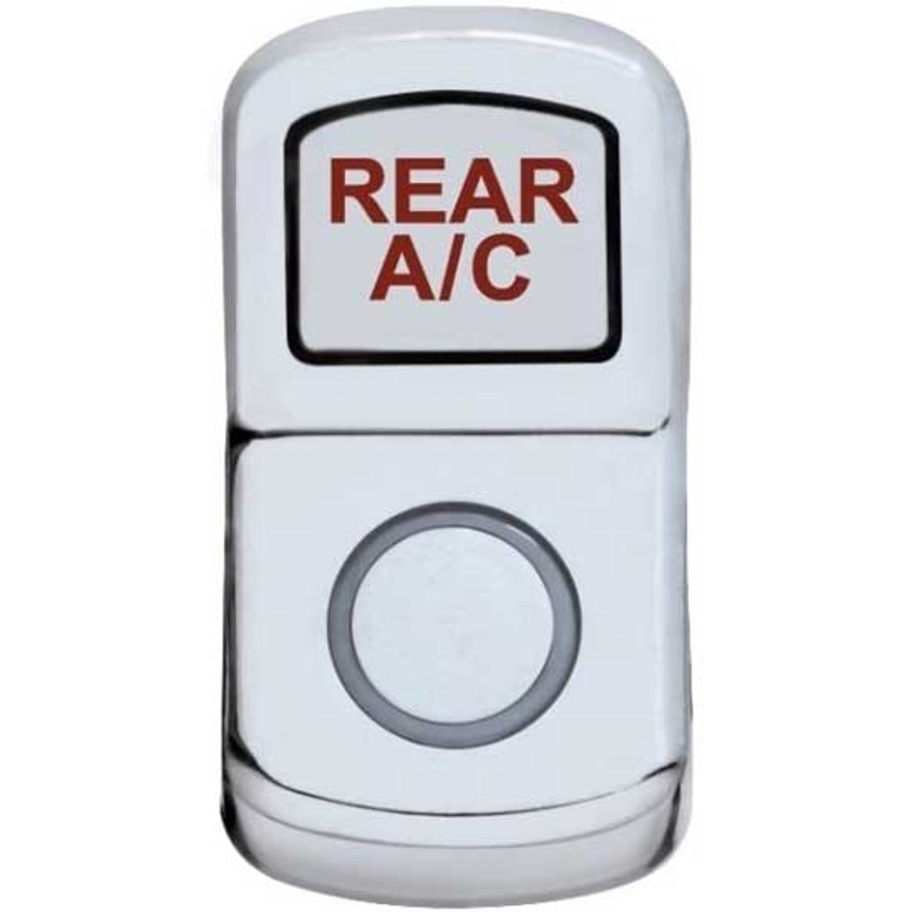 UP 45168 - Chrome Plastic Rear Air Conditioner Rocker Switch Cover ...