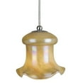 thumbnail image 1 of Cal Lighting 5" 60W Durable Metal Pendant with Low Voltage in Yellow/Silver, 1 of 2