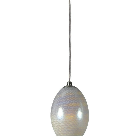 UP-992/6-BS Cal Lighting Uni Pack - 1 Light Pendant-8.25 Inches Tall and 6 Inches Wide