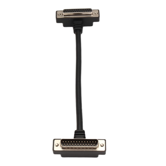 UP Down Angled Low Profile DB25 Male to Female Extension Cable Right Angled Slim DB25Pin Changer Connector Printer Cable