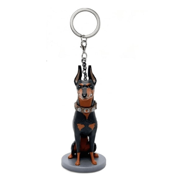 UP Movie Alpha Dog PVC Key Ring Keychain Figurine Ornament Charm Figure