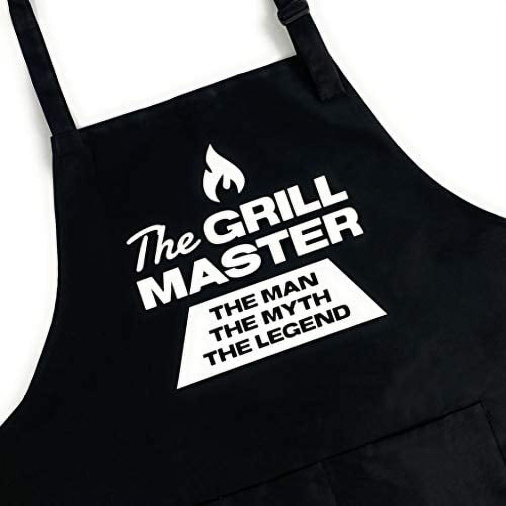 Grill Master The Mom Myth Legend Apron by BeeGeeTees