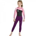 thumbnail image 1 of UP TO 15% OFF! Kids Boys Girls 2.5mm Neoprene Wetsuit Thermal One Piece Swimsuit UV Protection Rash Guard, Pink, XL, 1 of 6