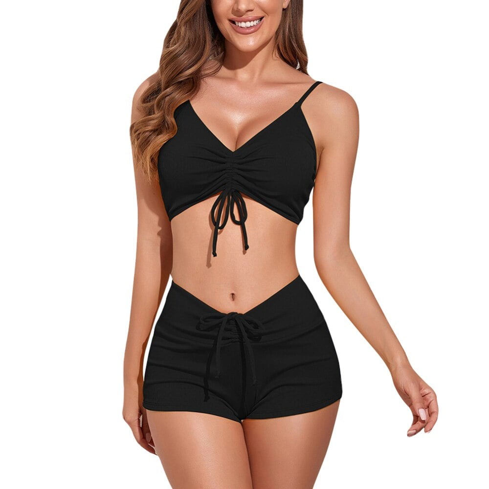 shorts and top bathing suit