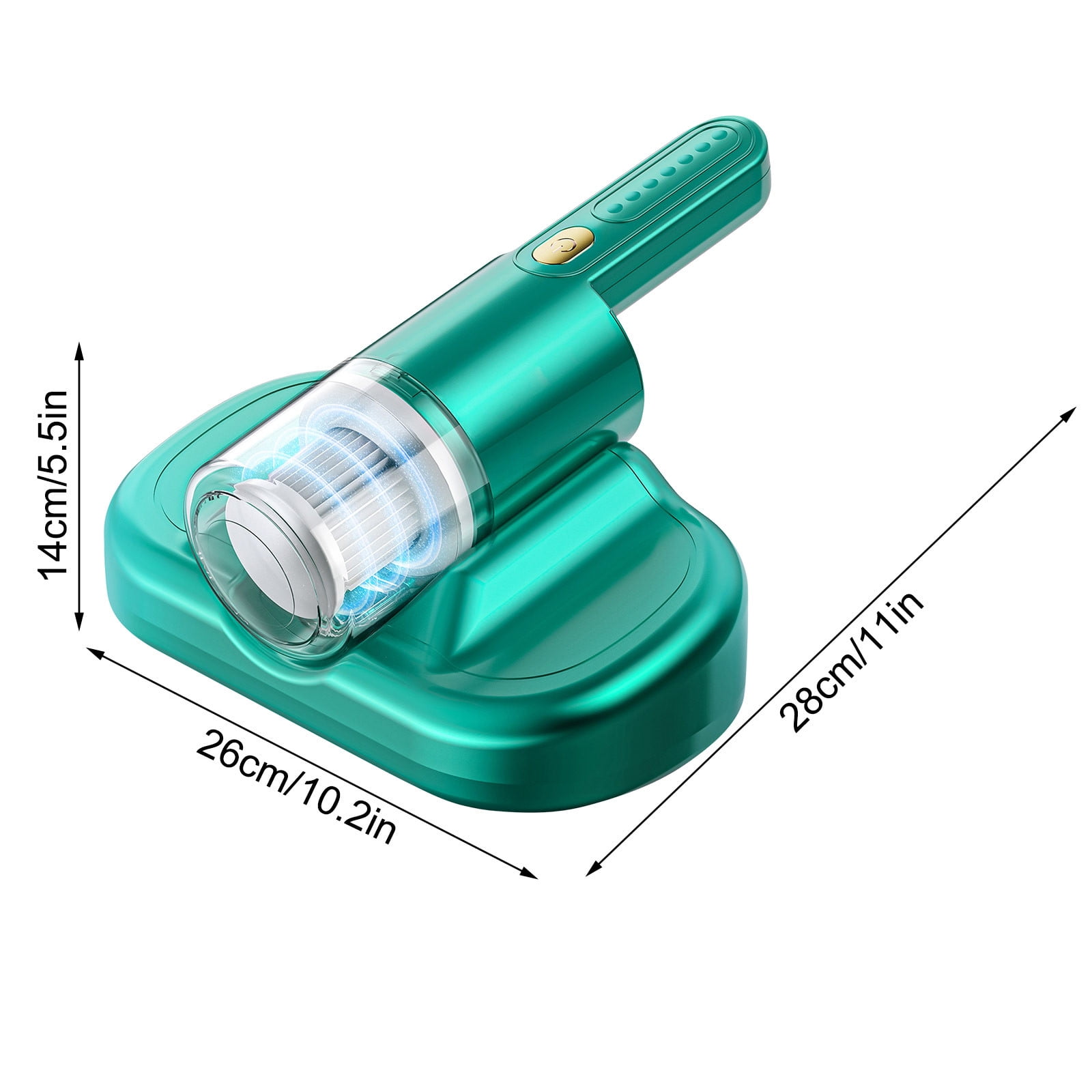 UP TO 55% OFF! YZEGDCH Cordless Vacuum Cleaner for Home LED Light, Anti-Tangle Brush, Detachable Battery Vacuum Cordless for Pet Hair/Carpet/Floors