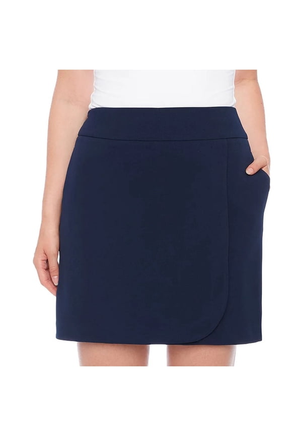 UP! Women's Pull-On Skort Navy Large