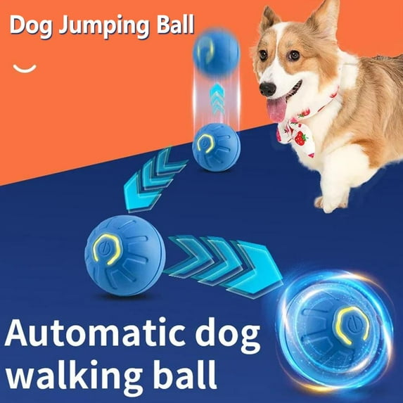 UP to 60%! off EtherealEdge Automatic Jumping Ball For Pet Dog Electric Interactive Toys Training Fetch