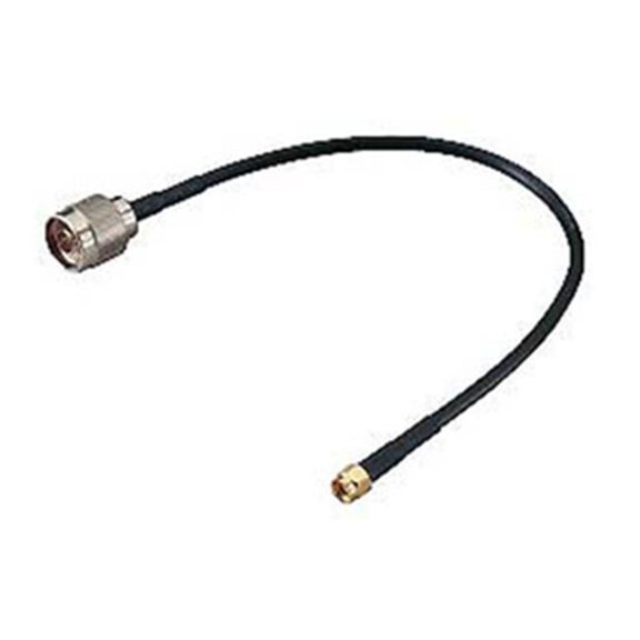 UP to 6GHz, Wireless Extension Cable Plus RG-58 Plus RP-SMA Male to N Type Male Plus 30 cm
