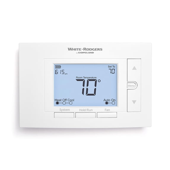 White‑Rodgers Universal Programmable Thermostat, Multi-System Heat/Cool, 7-Day Programmable