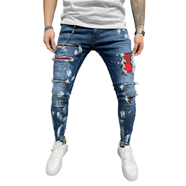 Mens slim fit 2025 jeans walmart