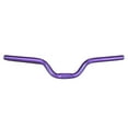 thumbnail image 1 of UPANBIKE 25.4mm Bike Handlebar Riser 80mm Aluminum Alloy 520mm Length for Fixed Gear Bike Road Bicycle(Purple), 1 of 5