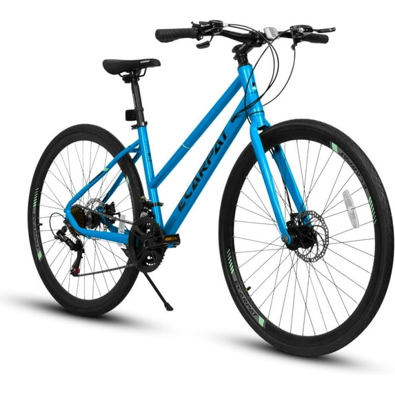 UPANBIKE 700C Road Bike for Men Women 21-Speed Lightweight Aluminum Alloy Frame Disc Brakes City Commuting Bicycle Gift