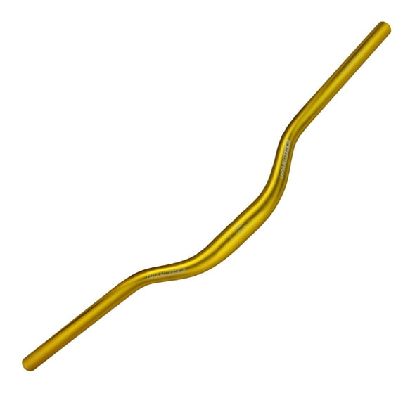 UPANBIKE Mountain Bike Handlebar MTB Bicycle Bar Aluminum Alloy φ31.8mm, 28.3inch (720mm)Long, 50mm Riser, Gold