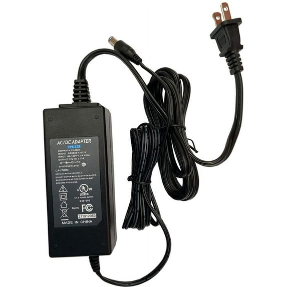 12V AC/DC Adapter Compatible for Samsung SAD03612A-UV SAD4212N BD-P4600 BDP4600 1080p Blu-ray BluRay Disc DVD Player 12VDC 12.0V 3A 3.33A 36W Power Supply Cord Battery Charger