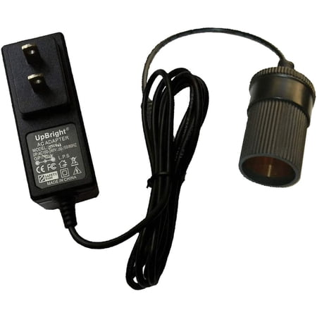 12V AC/DC Adapter for SPN4214A SPN4025A 12V Heated Travel Pad 12 Volts Electric 12 Volt Home to Car Cigarette Lighter Plug Socket Power Supply Cord Cable Charger Mains PSU