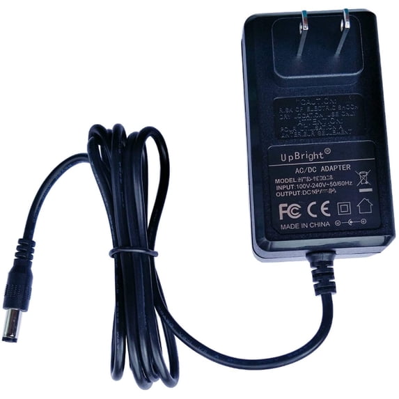 Adapter for S-witronix Torch LED TL-68 TorchLED TL68 Dimmable 5600K DC Powered On Camera LED Light Power Supply Cord Wall Home Battery Charger