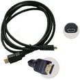 thumbnail image 1 of Micro HDMI Audio Video TV Cable/Cord for Panasonic Tablet ToughPad FZ-A1 JT-B1, 1 of 1