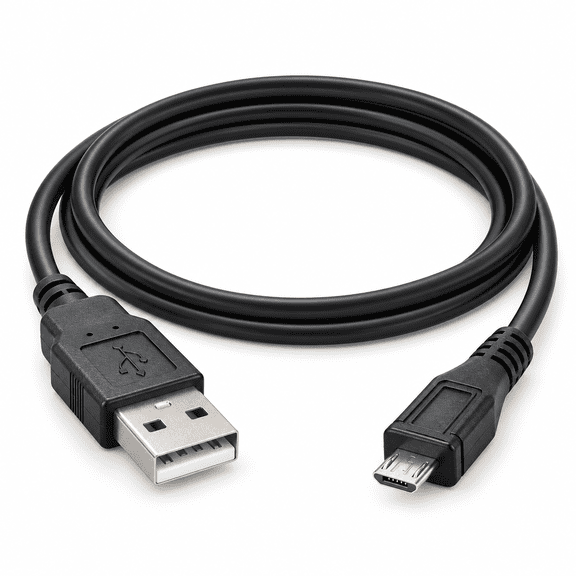 Replacement Micro USB Charging Cable Compatible with EverStart Maxx SL5W09E Type 2 SL3HE SL5HE 900 1000 1200 Lumens Rechargeable LED Spotlight
