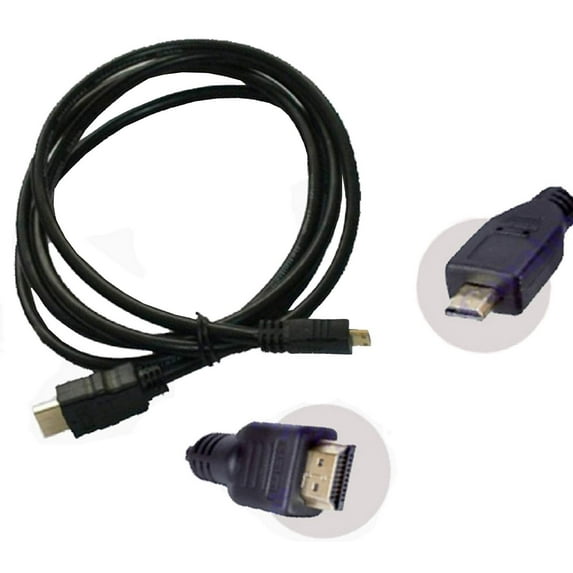 Mini HDMI Cable Cord for Panasonic Lumix DMC-ZS3 DMC-FZ47 DMC-FZ40 DMC-FZ45 DMC-FZ100 DMC-FH2 DMC-GX1 DMC-TZ7 DMC-TZ20 DMC-FZ35 DMC-FZ40 DMC-FT1 DMC-FT2 DMC-FS25 DMC-FX40 FX77 FX78