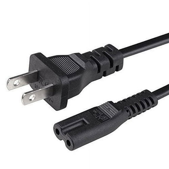 3FT 2-Prong AC in Power Cord Compatible for J-B-L Cinema Base 2.2 Channel All-In-One Soundbar System Repalcement Power Charger Cable