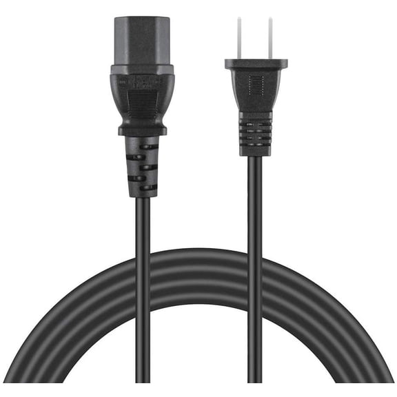 AC Input Power Cord Outlet Socket Cable Plug Lead for S-h-a-r-p LC-70UQ17U 70" LC-80UQ17U LC-80LE650U 80" LC-60LE857U LC-60LE650U 60" LED Smart HD TV