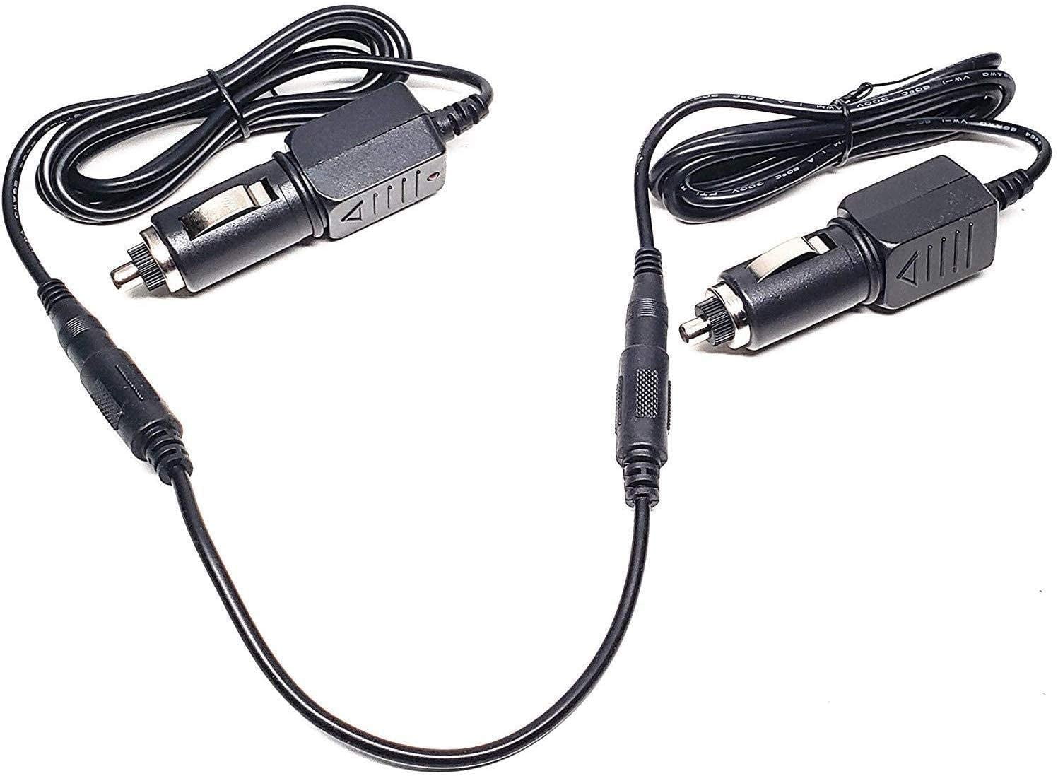 Car 2 Cigarette Lighter Plug DC Adapter for Cen-Tech 4-in-1 Portable Power  Pack Jump Starter Item# 60666 CEN TECH HAr-bor Freight Tools Power Supply  