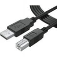 thumbnail image 1 of USB PC Cable PC Laptop Cord for M-A-u-d-i-o M-Track Quad MTRACKQUAD 24 Bit 4 Ch. USB MIDI Audio Interface, 1 of 1