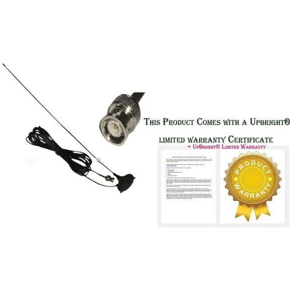 BNC Dual Band BNC UHF+VHF Magnetic Vehicle-mounted Antenna for Yaesu Motorola Nagoya Portable/Handheld Radio