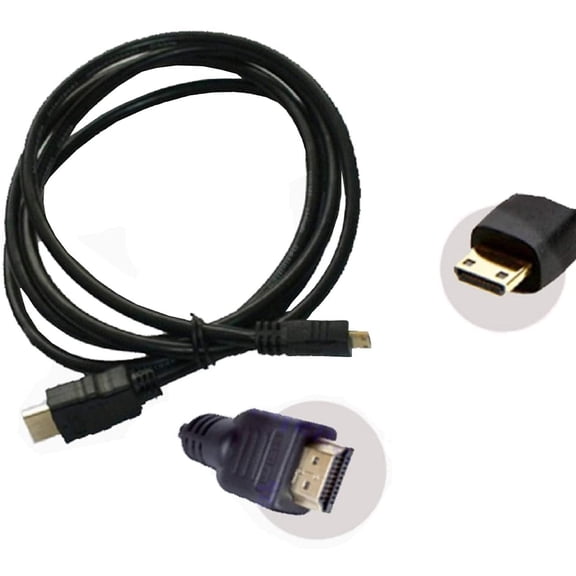 HDMI Cable to HDTV HD TV Audio Video AV Cord Lead for Mach Speed Trio Stealth Lite 4.3" MID T4300 Android Media Player Tablet PC