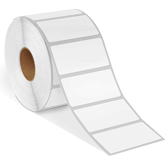 UPC Barcode Stickers, SKU Labels, Address and Mailing – 2.25" x 1.25" Direct Thermal Labels (10000 Count, 10 Rolls), Compatible with Printers