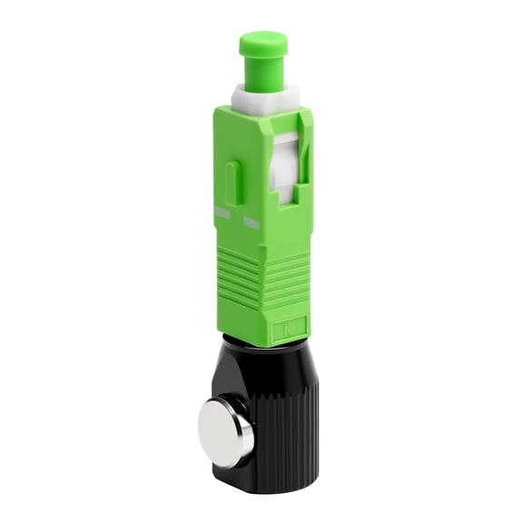 UPC Round Square Bare Fiber Adapter Clamp Lab Dedicated Coupler Adapter Temporary Splicing Tool Connectors