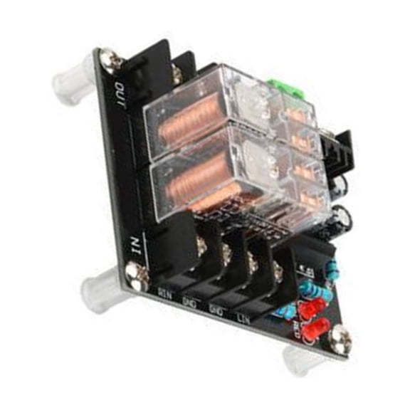 UPC1237 Auditory Relays Protections Board With Delayed Activation And LED Operational Light