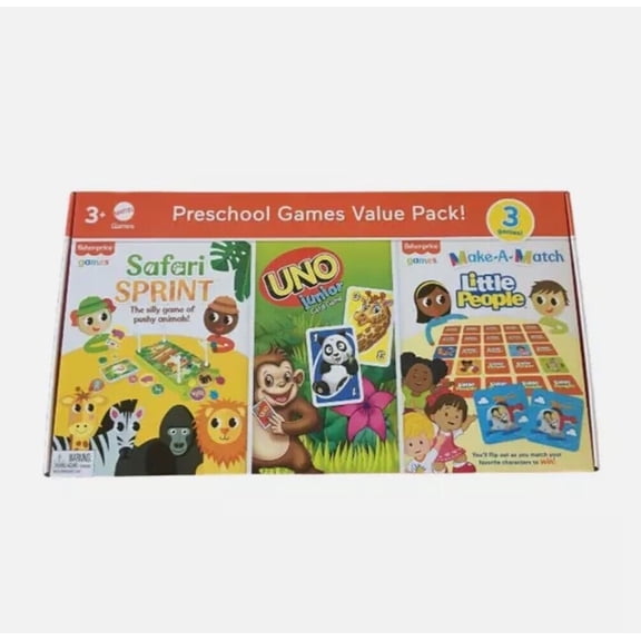 UPD 3 and Older Years Mattel Preschool Board Games