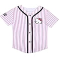 thumbnail image 1 of UPD Inc. Hello Kitty - Hello Kitty Girls Baseball Jersey - Fashion Mesh Button Front Girls Shirt, 1 of 2