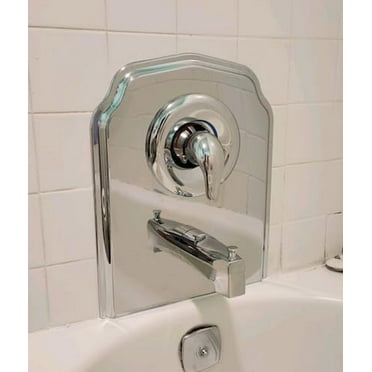 UPDATE PLATE for Single Handle Tub & Shower Valves, Space-Saving, Problem Solved (Chrome)