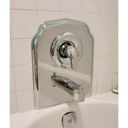 UPDATE PLATE for Single Handle Tub & Shower Valves, Space-Saving, Problem Solved (Chrome)