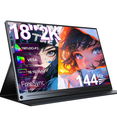 thumbnail image 1 of UPERFECT 144HZ Portable Gaming Monitor， 18" 2K 2560x1600 QHD 100% DCI-P3 Screen with Speakers & Smart Cover - GR18BQ, 1 of 11