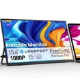 thumbnail image 1 of UPERFECT 15.6" Portable Monitor for Home & Office, 1.4lb Lightweight Travel Monitor, 1080P FHD USB-C HDMI, W/ Speakers, 1 of 9