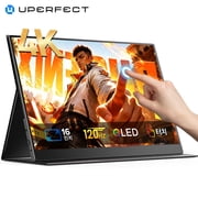 UPERFECT 16" Portable Gaming Monitor 120HZ 4K 3840*2400 Resolution,QLED Touchscreen Monitor