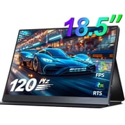 UPERFECT 18.5 Portable Gaming Monitor 120HZ, 1080P IPS HDR Eye Care Computer Display, External Second Screen for Laptop, Xbox, PS5 Nintendo