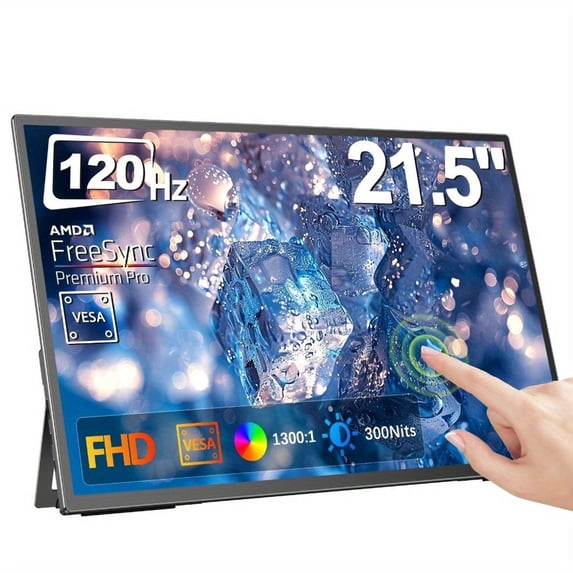 21 Inch Computer Screen UPERFECT 21.5 Inch Computer Monitor 120Hz Portable Monitor Touchscreen ...